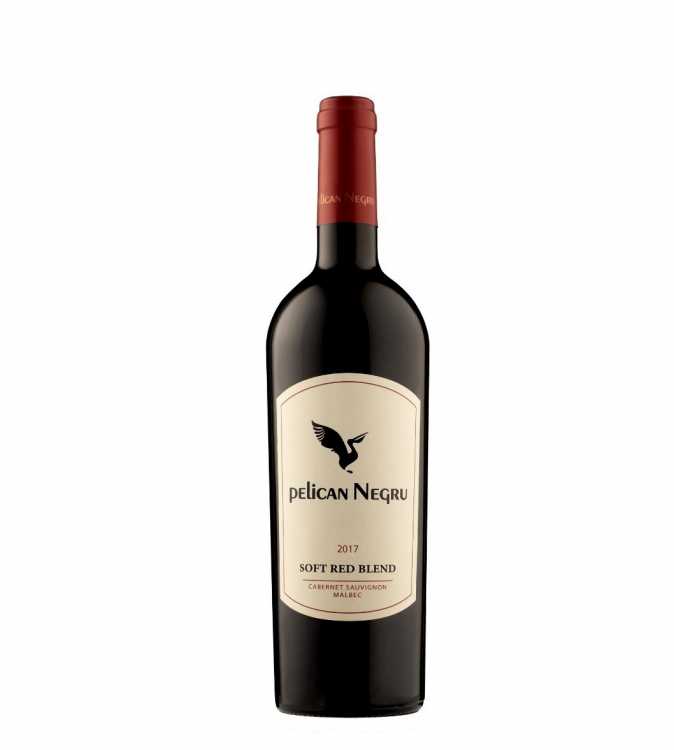 Вино «Soft Red Blend» 2019 Pelican Negru. 0,75