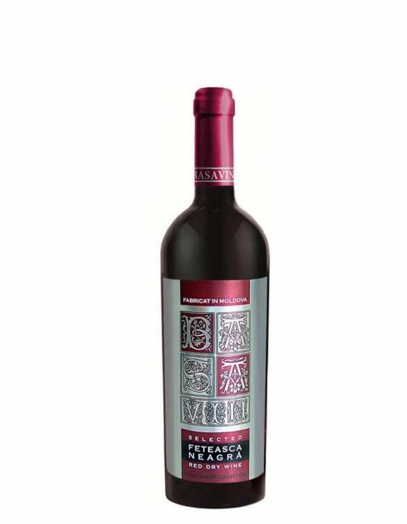 Вино «Feteasca Neagra» 2019 Basavin. 0,75