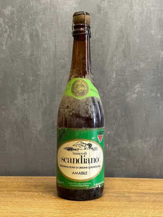Вино Bianco de Scandiano D' Cantine Emilia. 80-е года. 