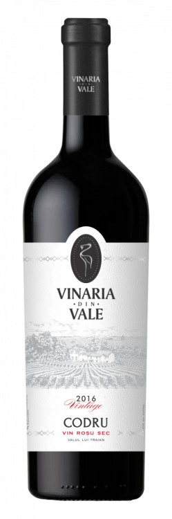 Вино «Codru» Vintage 2016 Premium, Vinaria din Vale. 0,75