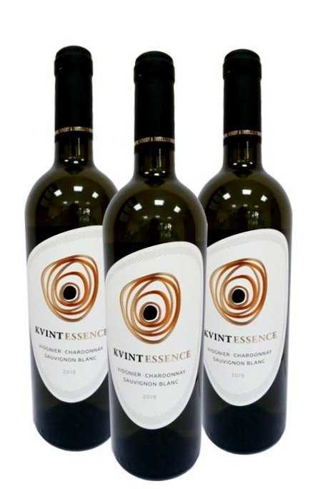 Вино «KvintEssence» Viognier - Chardonnay - Sauvignon Blanc. 0,75