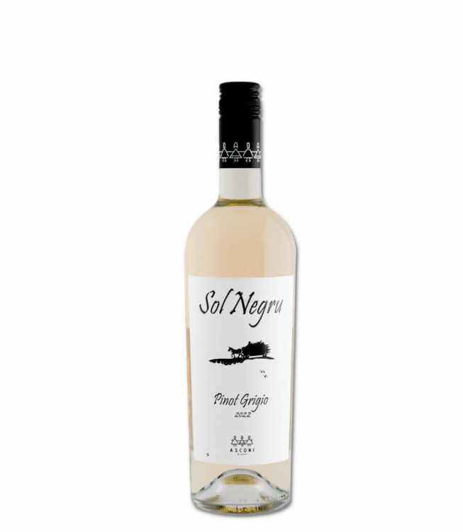 Вино «Sol Negru» 2022 Pinot Grigio, Asconi. 0,75
