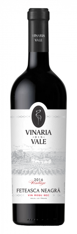 Вино «Feteasca Neagra» Vintage 2017 Premium, Vinaria din Vale. 0,75