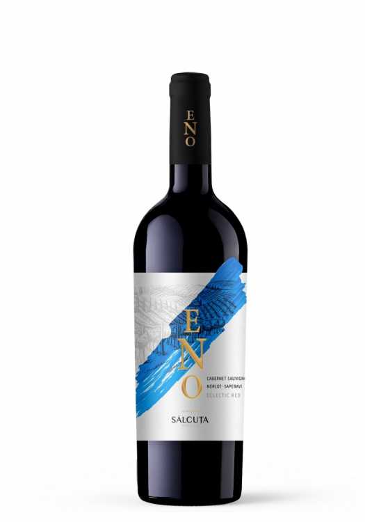Вино «Eno» 2018 Cabernet Sauvignon - Merlot - Saperavi, Salcuta. 0,75