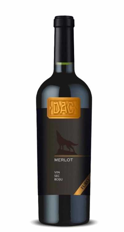 Вино «Merlot» 2017, Vinaria DAC. 0,75