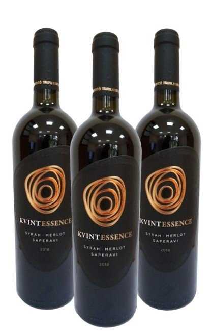 Вино «KvintEssence» Syrah - Merlot - Saperavi. 0,75
