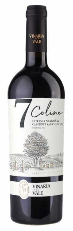 Вино «7 Coline» 2019 Feteasca Neagra & Cabernet Sauvignon, Vinaria din Vale. 0,75