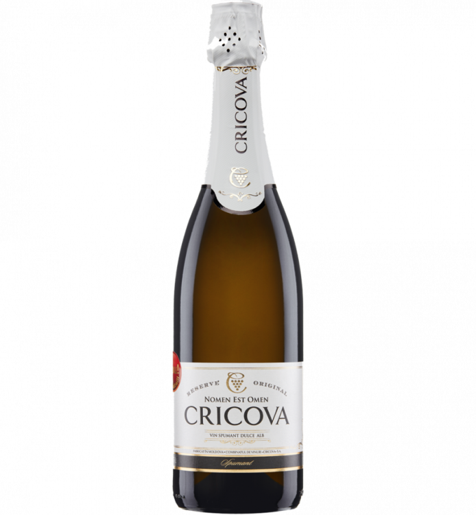 Шампанское «Сricova» белое сладкое. 0,75