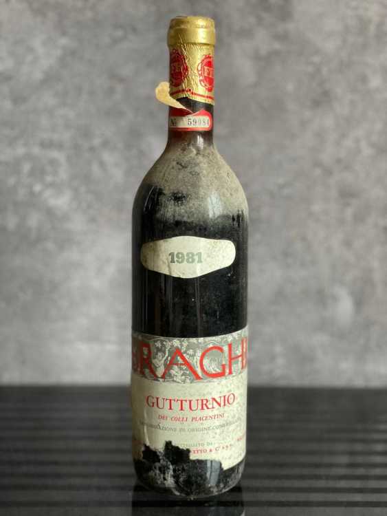 Вино Braghi Gutturnio dei Colli Placentini 1981 года урожая