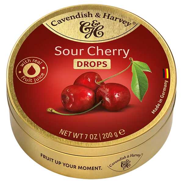 Леденцы "Букурия" с вишней, 200 гр.