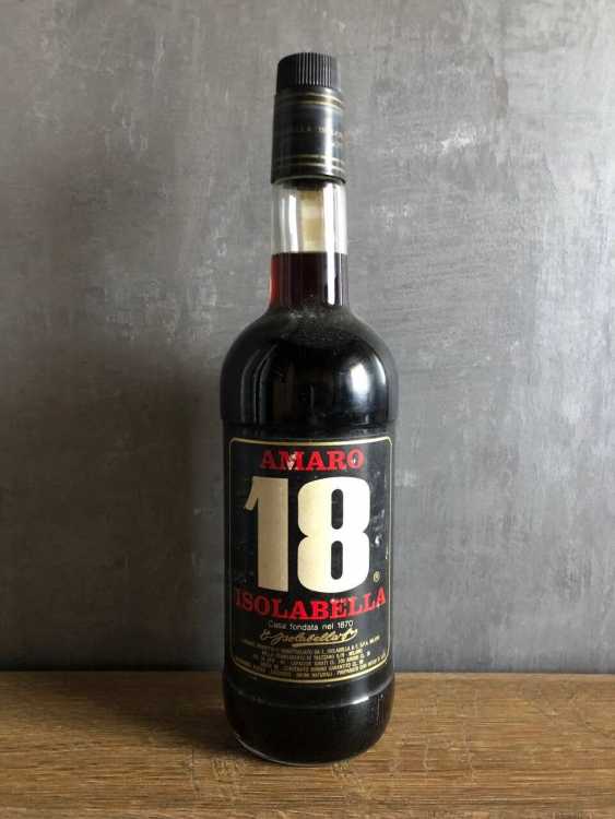 Бальзам "Amaro 18 Isolabella" 1L 70-е года