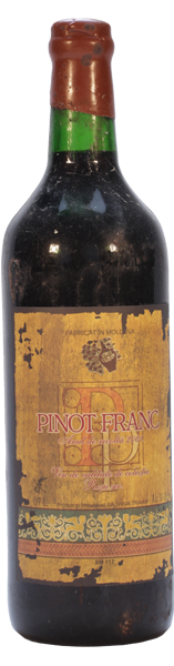 Коллекционное вино "Пино Фран" 2001 года урожая. Vinia Traian