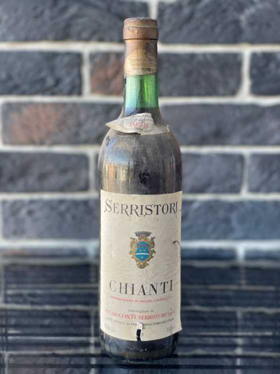 Вино Conti Serristori Chianti 1978 года урожая