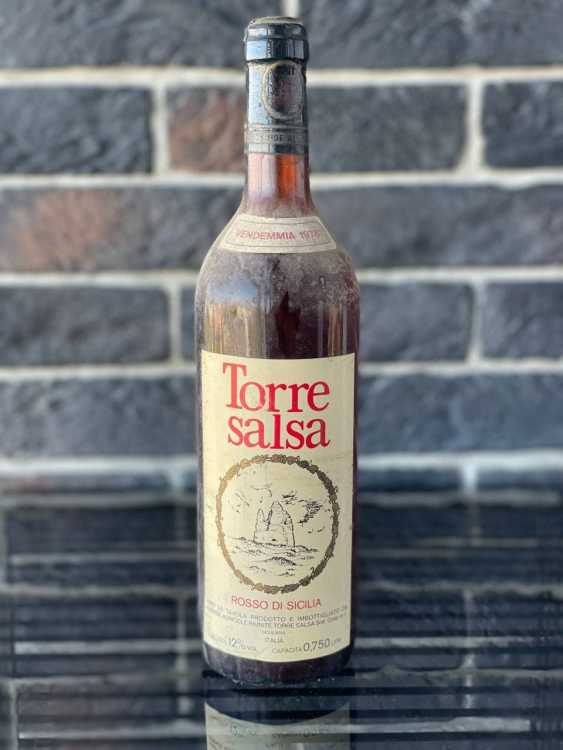 Вино Torre Salsa Rosso di Sicilia 1978 года урожая
