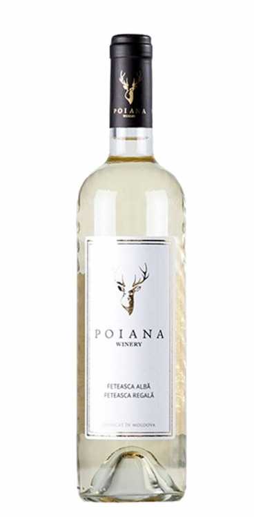 Вино «Feteasca Alba - Feteasca Regala» 2020 Poiana. 0,75