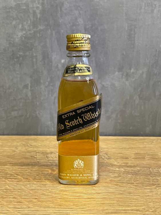 Виски John Walker Black Label Old Scotch Whisky 70-е. 
