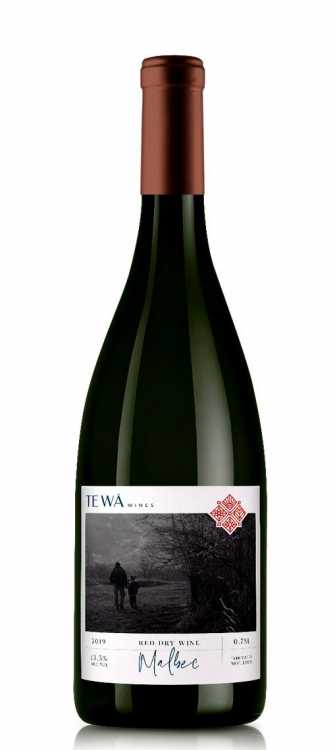 Вино «Malbec» 2019 Te Wa Wines. 0,75