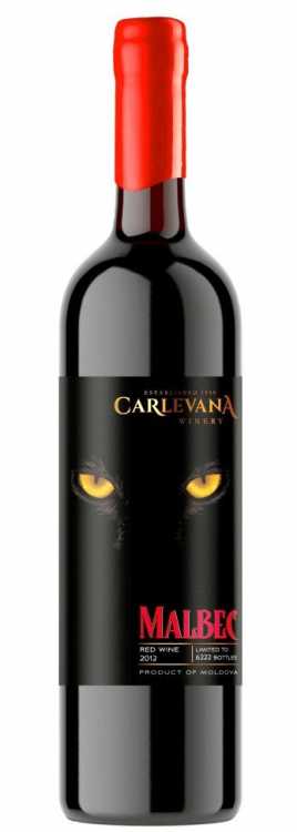 Вино «Malbec» 2012 Carlevana. 0,75