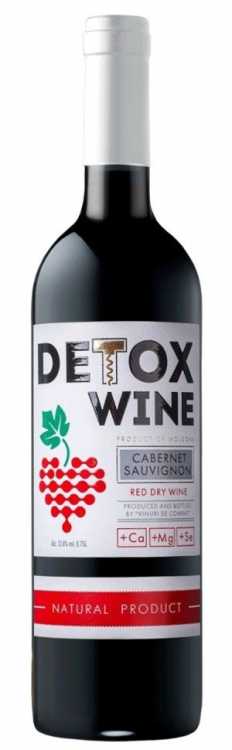 Вино «Detox Wine» 2017 Cabernet Sauvignon, Comrat. 0,75