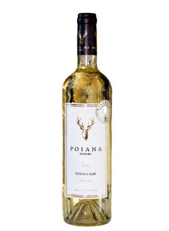 Вино «Feteasca Alba» 2022 Poiana. 0,75