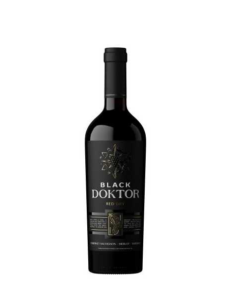 Вино «Black Doktor» сухое, Bostavan. 0,75