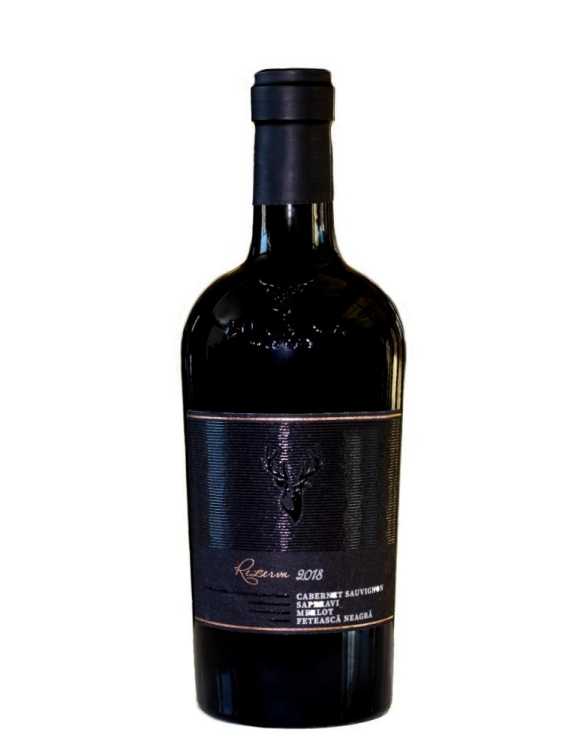 Вино «Rezerva» 2018 Cabernet Sauvignon - Saperavi - Merlot - Feteasca Neagra, Poiana. 0,75