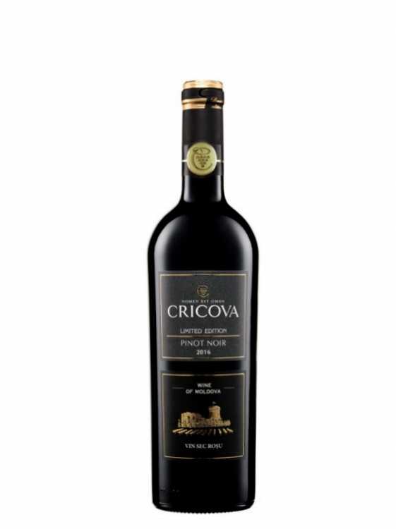 Вино «Pinot Noir» 2016 Limited Edition, Cricova. 0,75