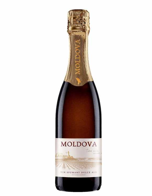 Шампанское «Moldova» белое сладкое, Cricova. 0,75