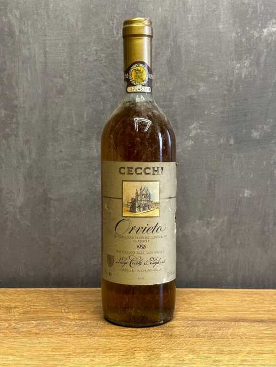 Вино Cecchi Orvieto Classico 1986 года урожая