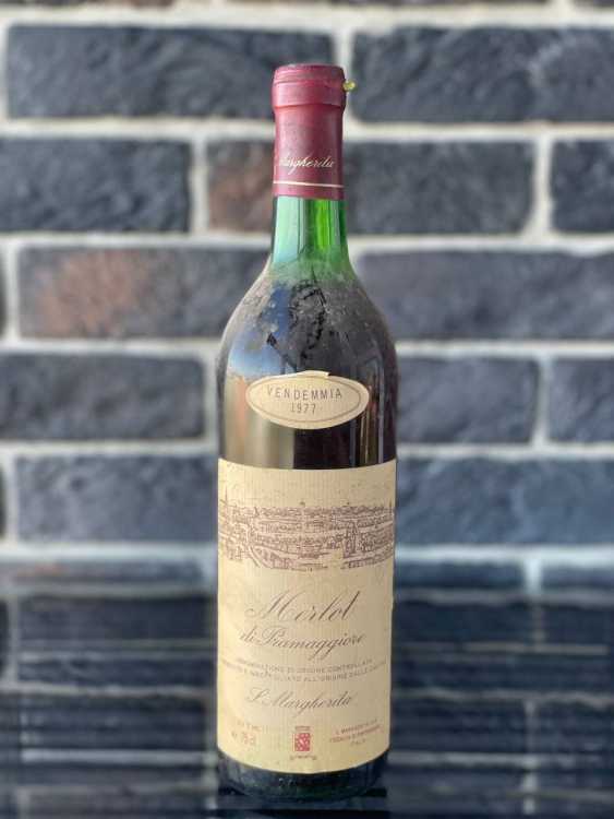 Вино Merlot di Pramaggiore Santa Margherita 1977 года урожая