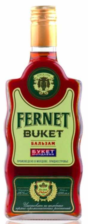 Бальзам «Fernet Buket» Букет Молдавии. 0,5