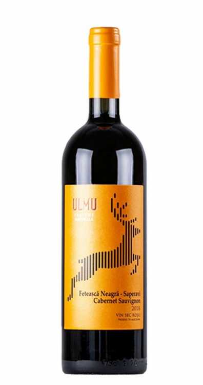 Вино «Ulmu» 2018 Feteasca Neagra - Saperavi - Cabernet Sauvignon, Poiana. 0,75