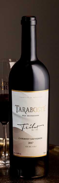 Вино «Taraboste» Tribut 2017 Cabernet Sauvignon, Chateau Vartely. 0,75