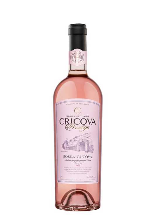 Вино «Rose de Cricova» 2021 Prestige. 0,75