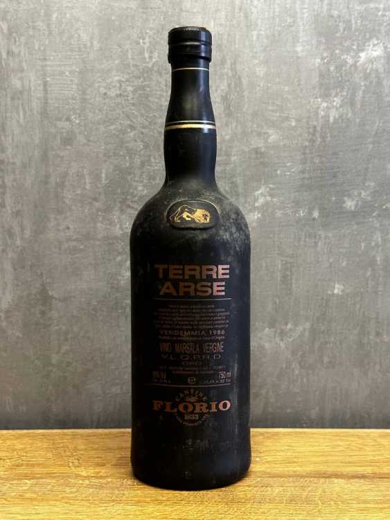 Вино Terre Arse Marsala Vergine 1986 года урожая