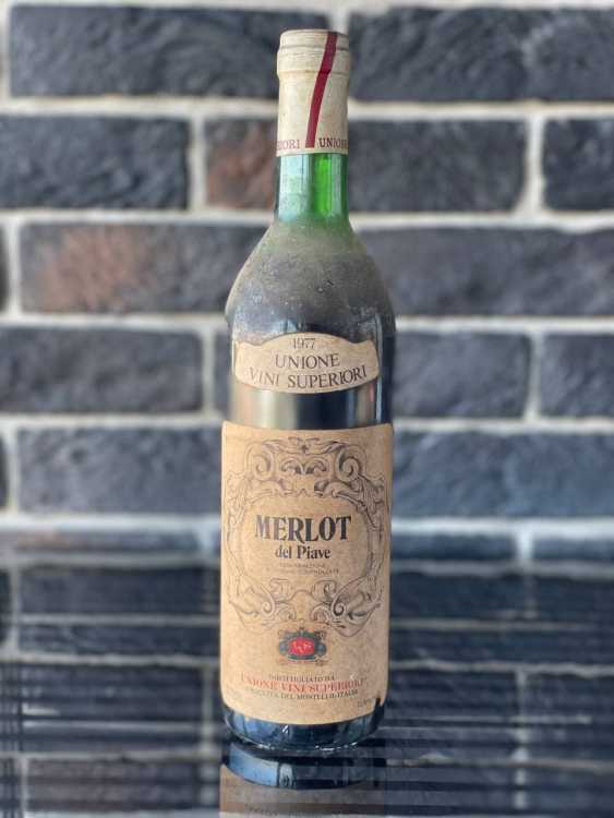 Вино Merlot del Piave 1977 года урожая