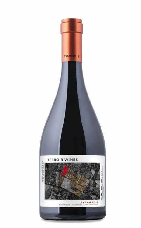 Вино «Syrah» 2018 Terroir Wines, Timbrus. 0,75