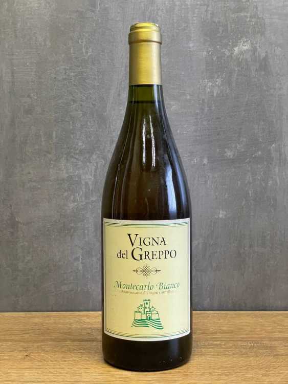 Вино Vigna del Greppo Montecarlo Bianco 1995 года.