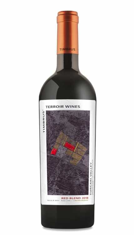Вино «Red Blend» 2018 Terroir Wines, Timbrus. 0,75
