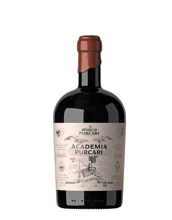Вино «Academia Purcari» 2019 Saperavi. 0,75