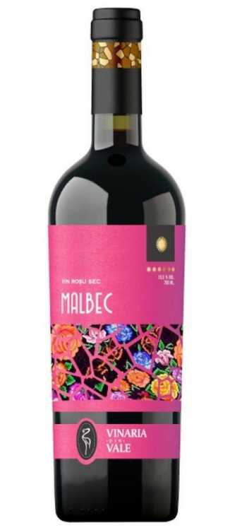 Вино «Malbec» 2018 Mozaic, Vinaria din Vale. 0,75