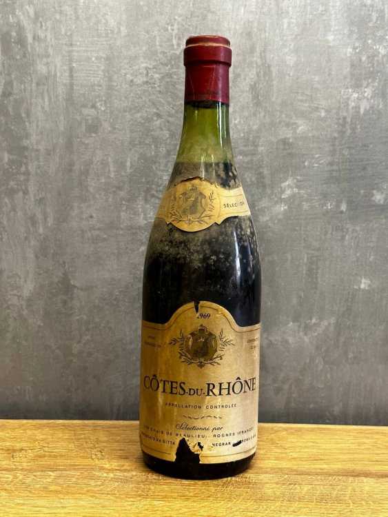 Вино Côtes-du-Rhône 1969 года урожая