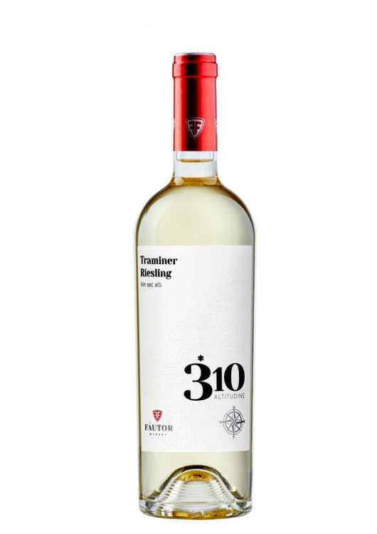 Вино «310 Altitudine» 2021 Traminer - Riesling, Fautor. 0,75