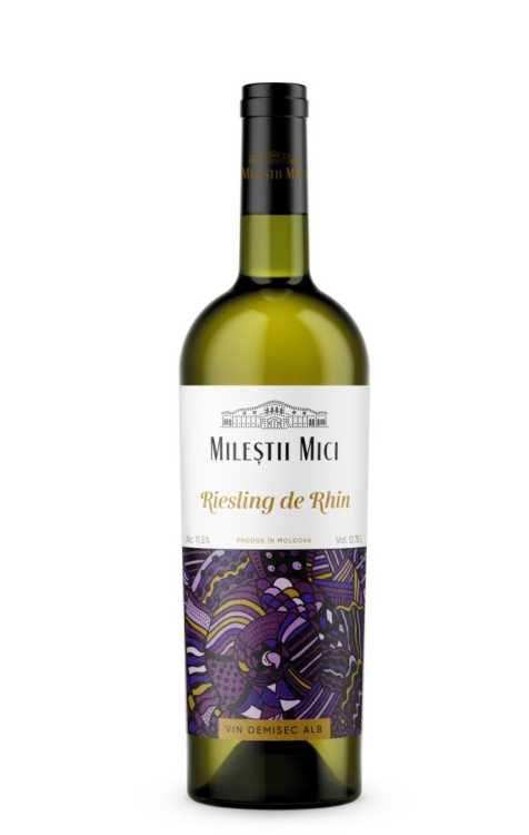Вино «Riesling de Rhin» Milestii Mici. 0,75