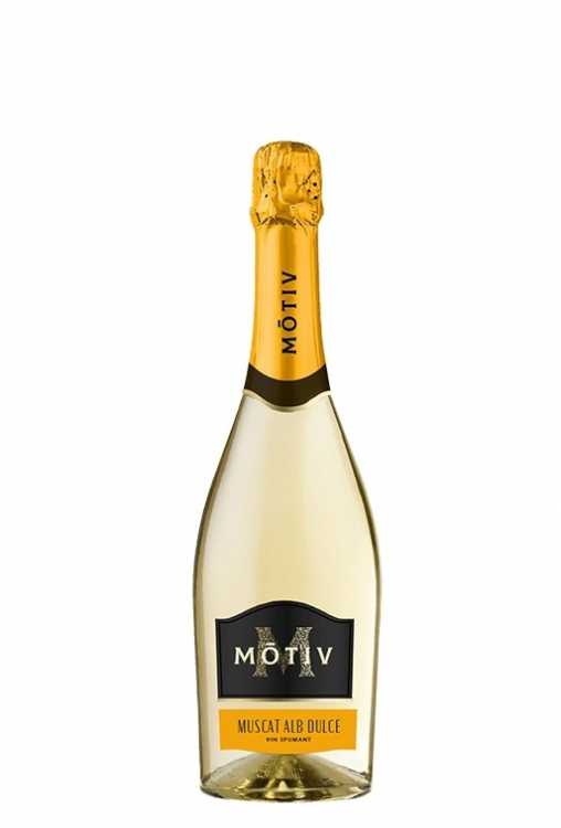 Шампанское «Motiv» Мускат белое сладкое, Cuza. 0,75