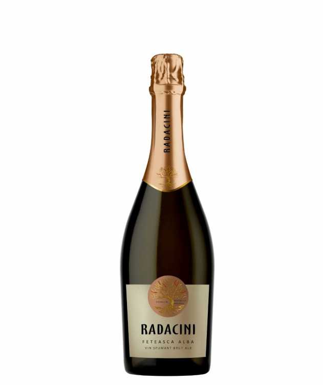 Шампанское «Feteasca Alba» брют белое, Radacini. 0,75