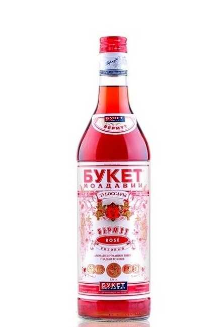 Вино «Вермут Розовый» Букет Молдавии. 1 л.