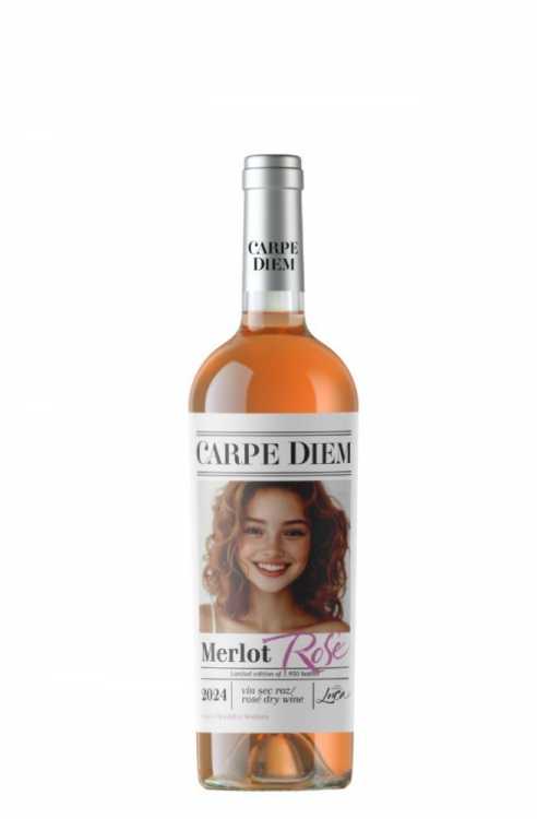 Вино «Merlot» 2024 Rose, Carpe Diem. 0,75