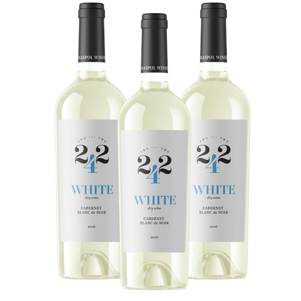 Вино КВИНТ "242" Белое. 0,75