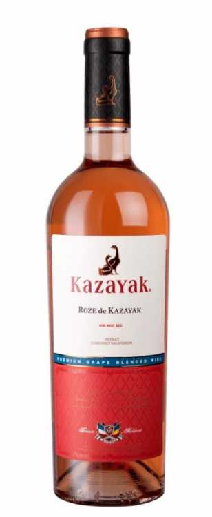 Вино «Roze de Kazayak» 2019 Merlot - Cabernet Sauvignon. 0,75